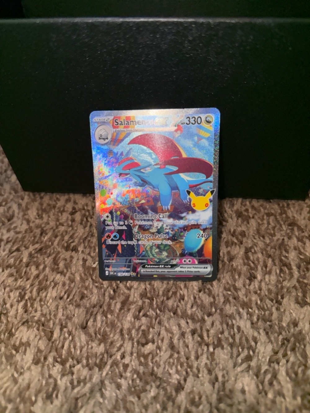 Salamence ex Special Illustration Rare 30th Celebration 156/128